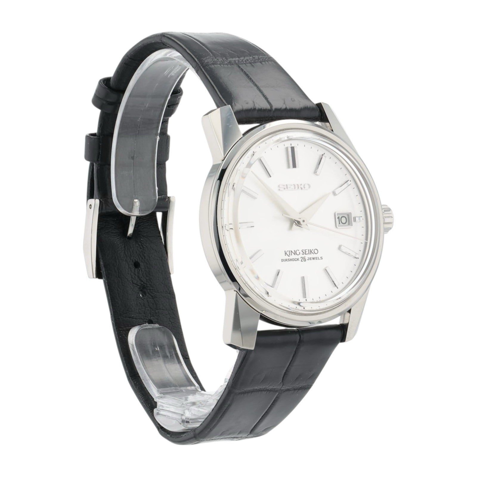 King Seiko 140th Anniversary Silver Dial Steel 38mm Auto Men's Watch SJE083