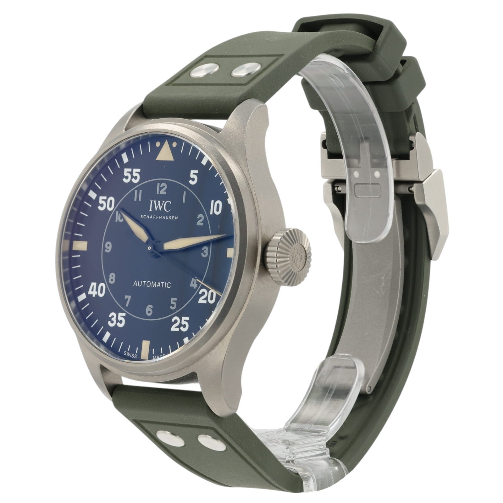 IWC Big Pilot Spitfire Black Dial Titanium 43mm Automatic Mens Watch IW329701