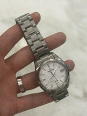 2021 Grand Seiko Spring Drive Snowflake Date Watch SBGA211 Titanium  Box/Paper