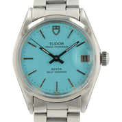 Tudor Prince Oysterdate Light Blue Dial Steel 32mm Automatic Ladies Watch 74300