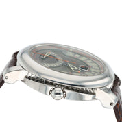 Gerald Genta Arena Bi Retro Steel Carbon Dial 46mm Automatic Mens Watch BSP.Y.10