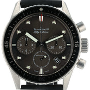 Blancpain Fifty Fathoms Stainless Steel Grey Dial 43mm Automatic Mens Watch 5200