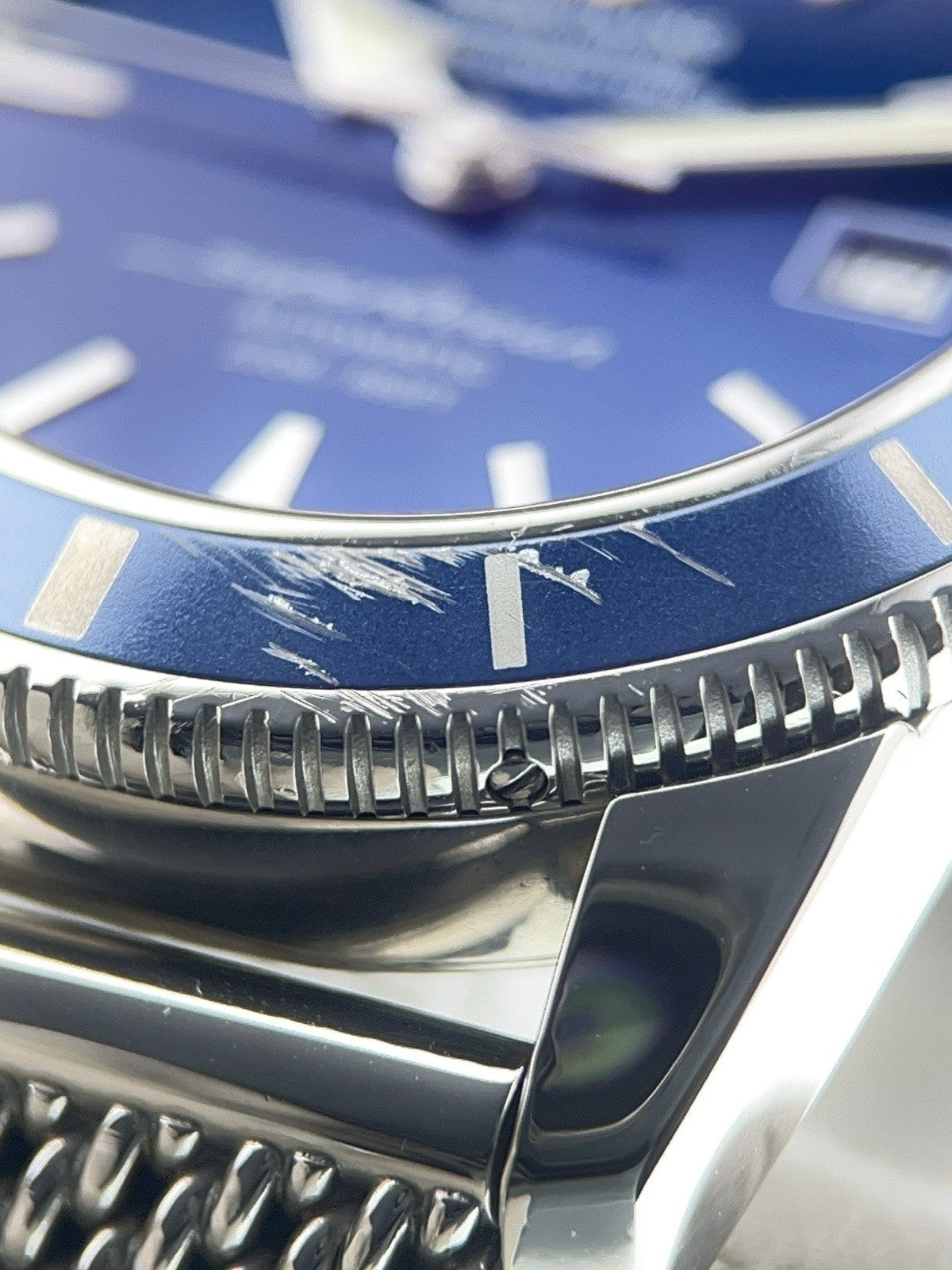 Breitling Superocean Stainless Steel Blue Dial 42mm Automatic Men’s Watch A17321