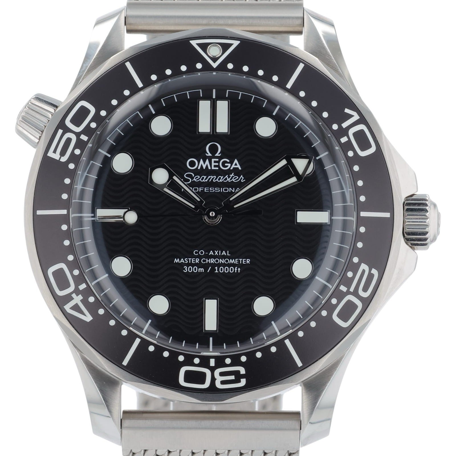 Omega Seamaster Stainless Steel Black Dial 42mm Auto Watch 210.30.42.20.01.010