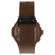 Hublot Big Bang Chocolate Brown Dial PVD Ceramic Mens 44mm Watch 301.CC.3190.RC