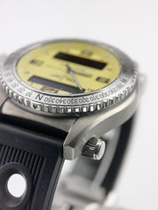 Breitling Emergency Titanium Yellow Dial 43mm Digital Quartz Men’s Watch E76321