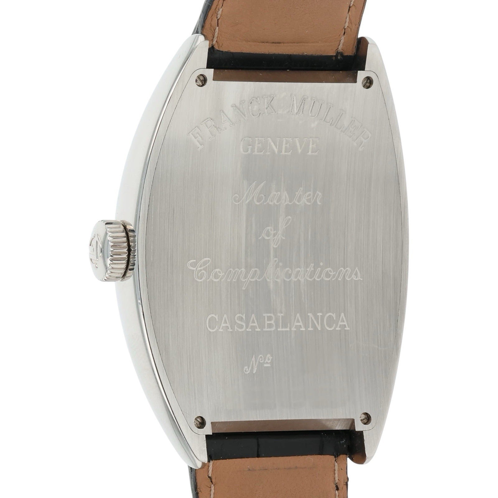 Franck Muller Casablanca Steel Silver Dial 39x55mm Automatic Mens Watch 8880 CDT