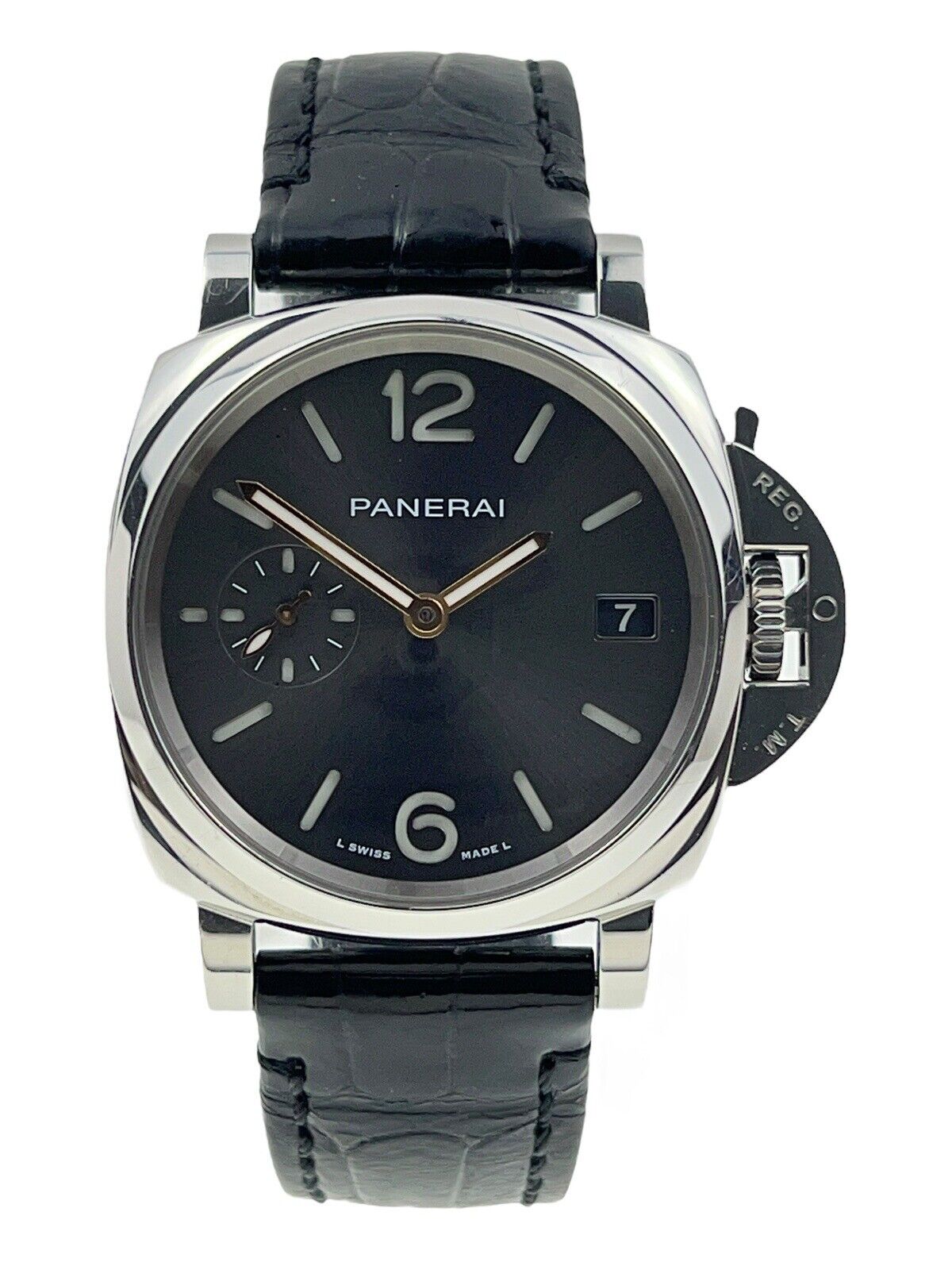 Panerai Luminor Due Steel Gray Dial 38mm Automatic Men’s Watch PAM01247