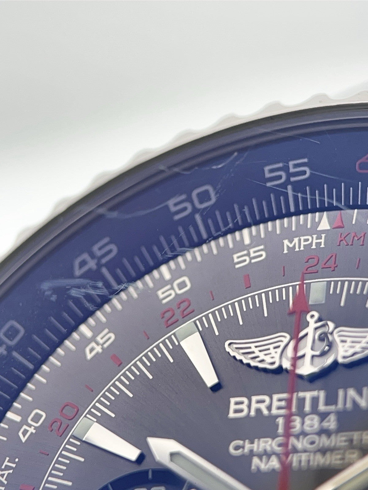 Breitling Navitimer Stainless Steel Black Dial 48mm Automatic Men’s AB0441 - B/P