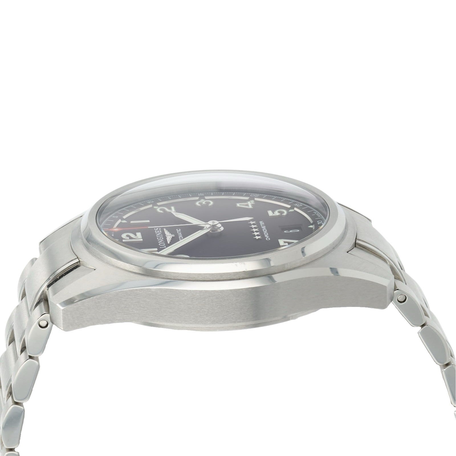 Longines Spirit Black Dial Stainless Steel 37mm Automatic Men’s Watch L3.410.4
