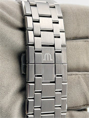 NEW Maurice Lacroix Stainless Steel Black Dial 44mm Automatic Mens Watch A16088