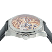 Philip Stein X Kudoke Skeleton Dial Stainless Steel 46mm Manual Wind Men’s Watch