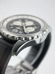 Breitling Chronospace Stainless Steel Black Dial 46mm Automatic Mens A23360