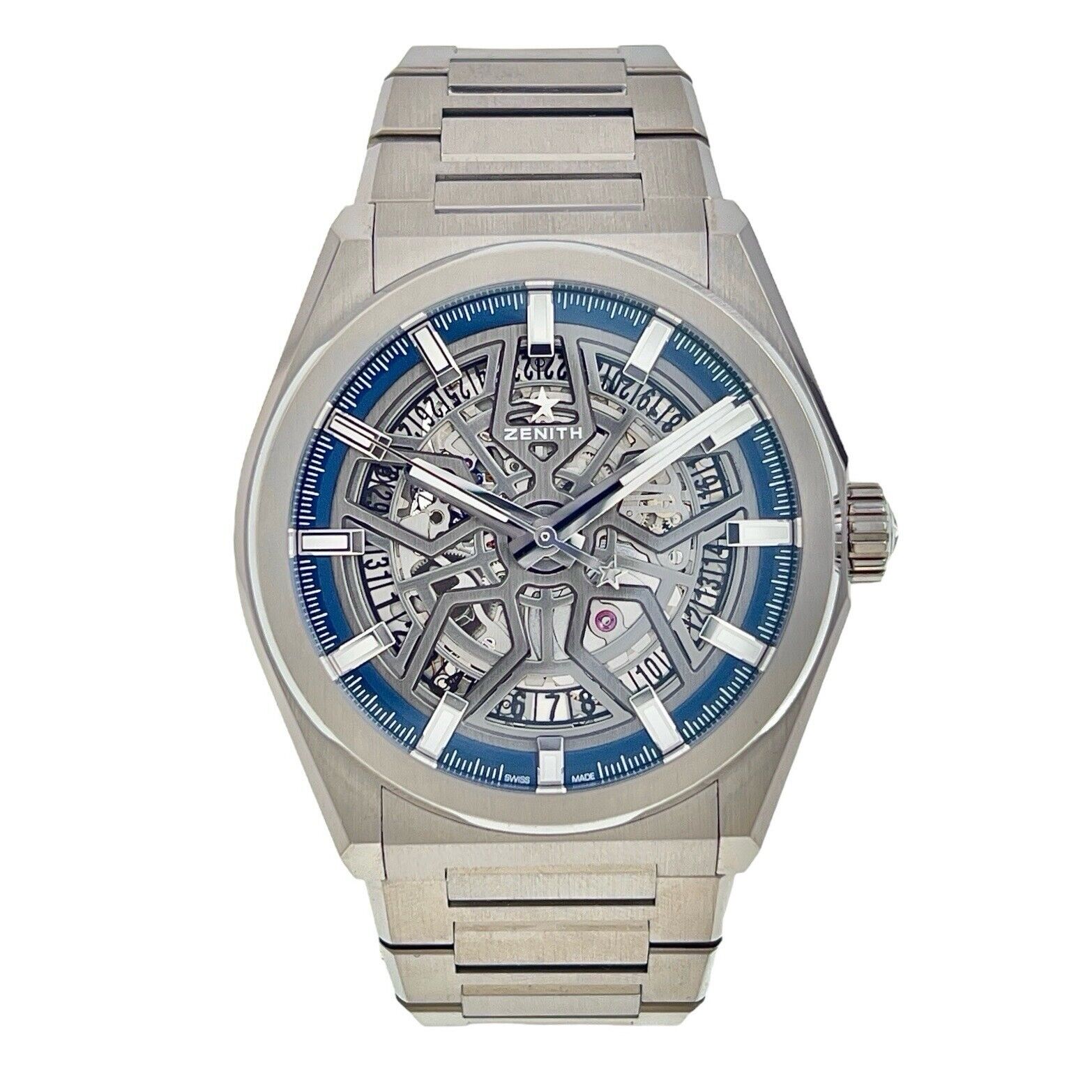 Zenith Defy  Titanium Skeleton Dial 41mm Automatic Men's Watch 95.9000.670