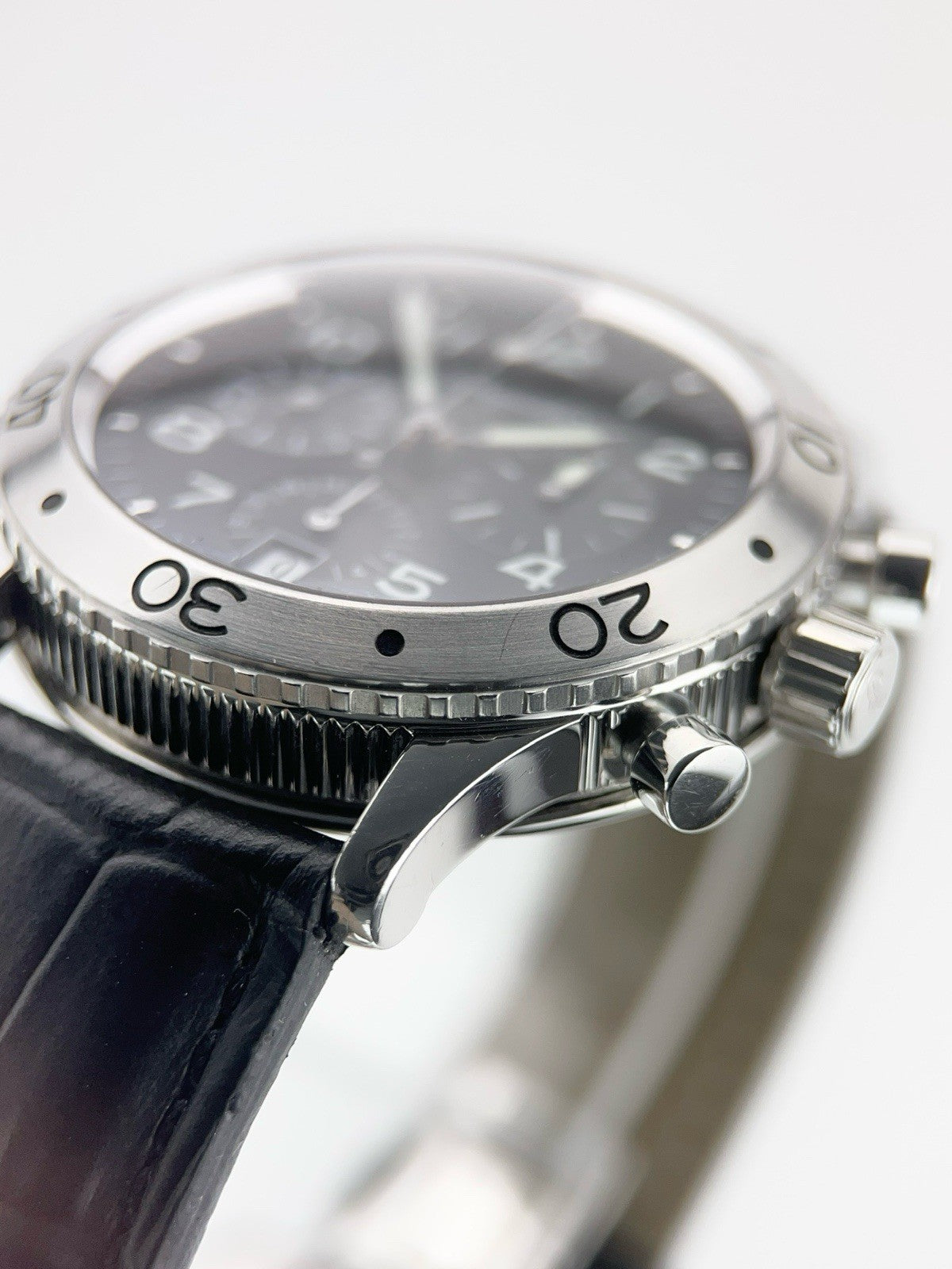 Breguet Type Stainless Steel Black Dial 39mm Automatic Men’s Watch 3820ST