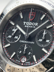 Tudor Sport Chronograph 20300 Grey Dial Automatic 41mm Men's Watch