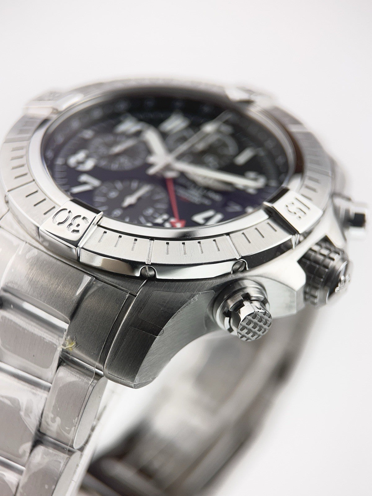 NEW Breitling Avenger Stainless Steel Black Dial 45mm Automatic Watch A24315