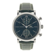 IWC Portifino Chronograph Steel Green Dial 39mm Automatic Men’s Watch IW391405