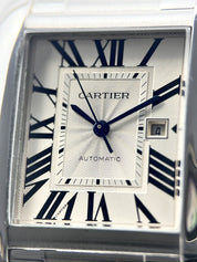 Cartier Tank Anglaise Automatic 39x29mm  Rose Gold And Steel W53100037