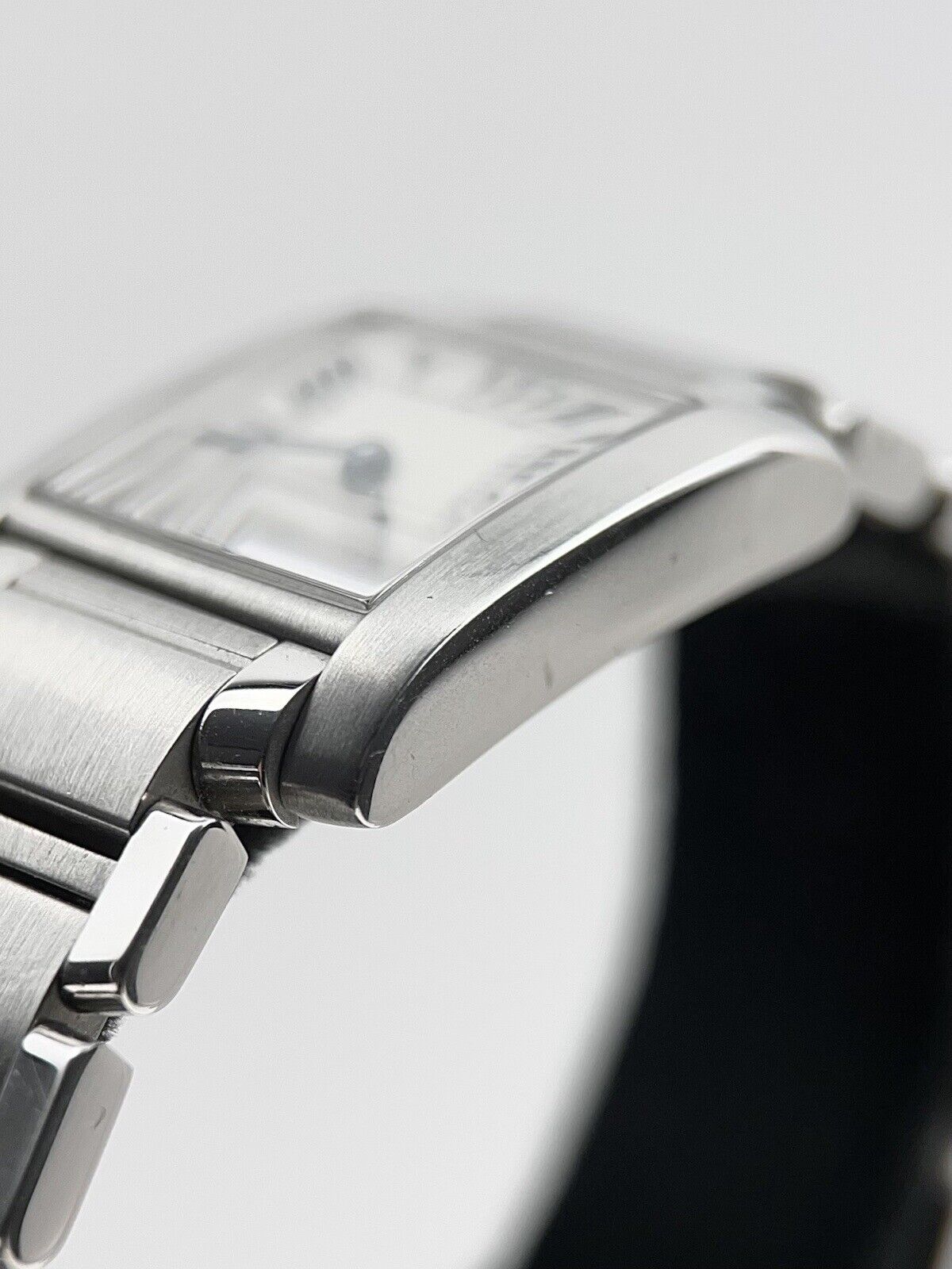 Cartier Tank Francaise Silver Dial Quartz Movement Ladies Watch 20mm Ref. 2384