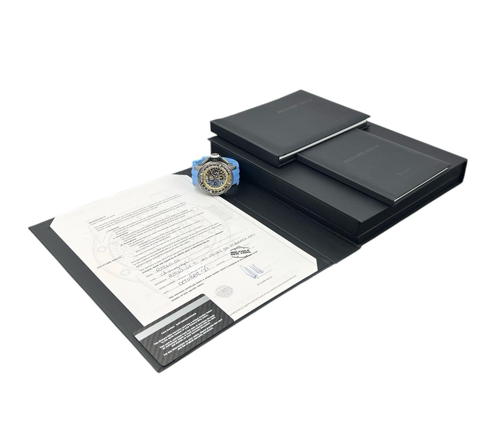 Richard Mille Regatta Flyback 50mm Chronograph Titanium Skeleton Dial RM60-01