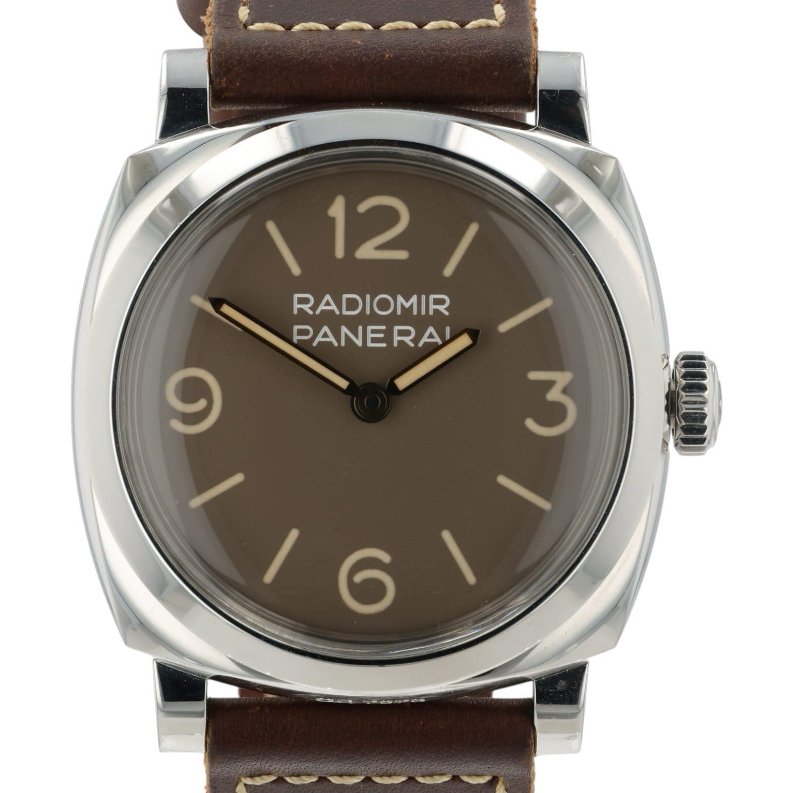 Panerai Radiomir Brown Dial Stainless Steel 47mm Manual Wind Men’s PAM00662