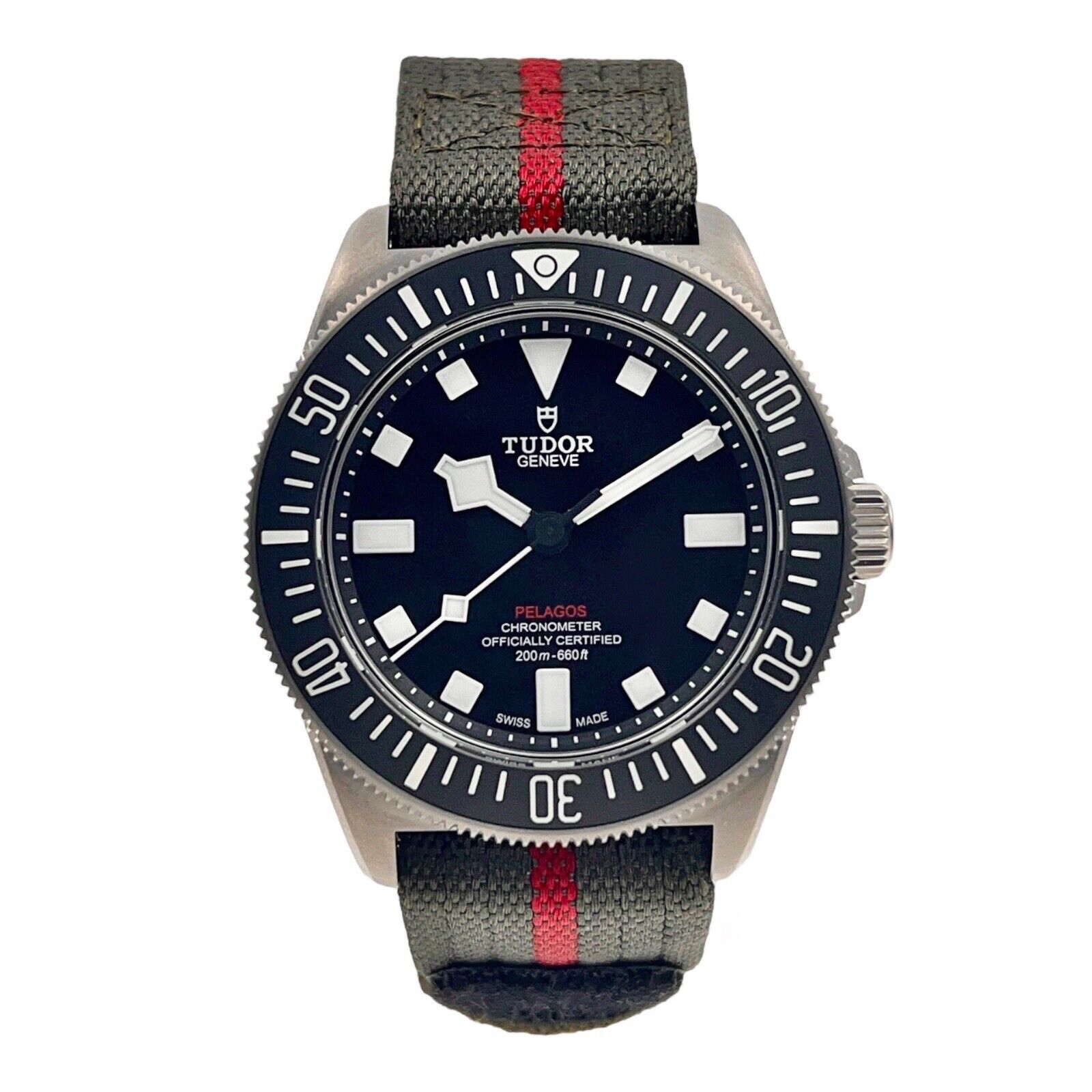 2024 Tudor Pelagos FXD 25717N Titanium 42mm Fabric Strap - Box & Papers