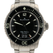 Blancpain Fifty Fathoms Black Dial Titanium 45mm Automatic Men’s 5015-12B30-98B