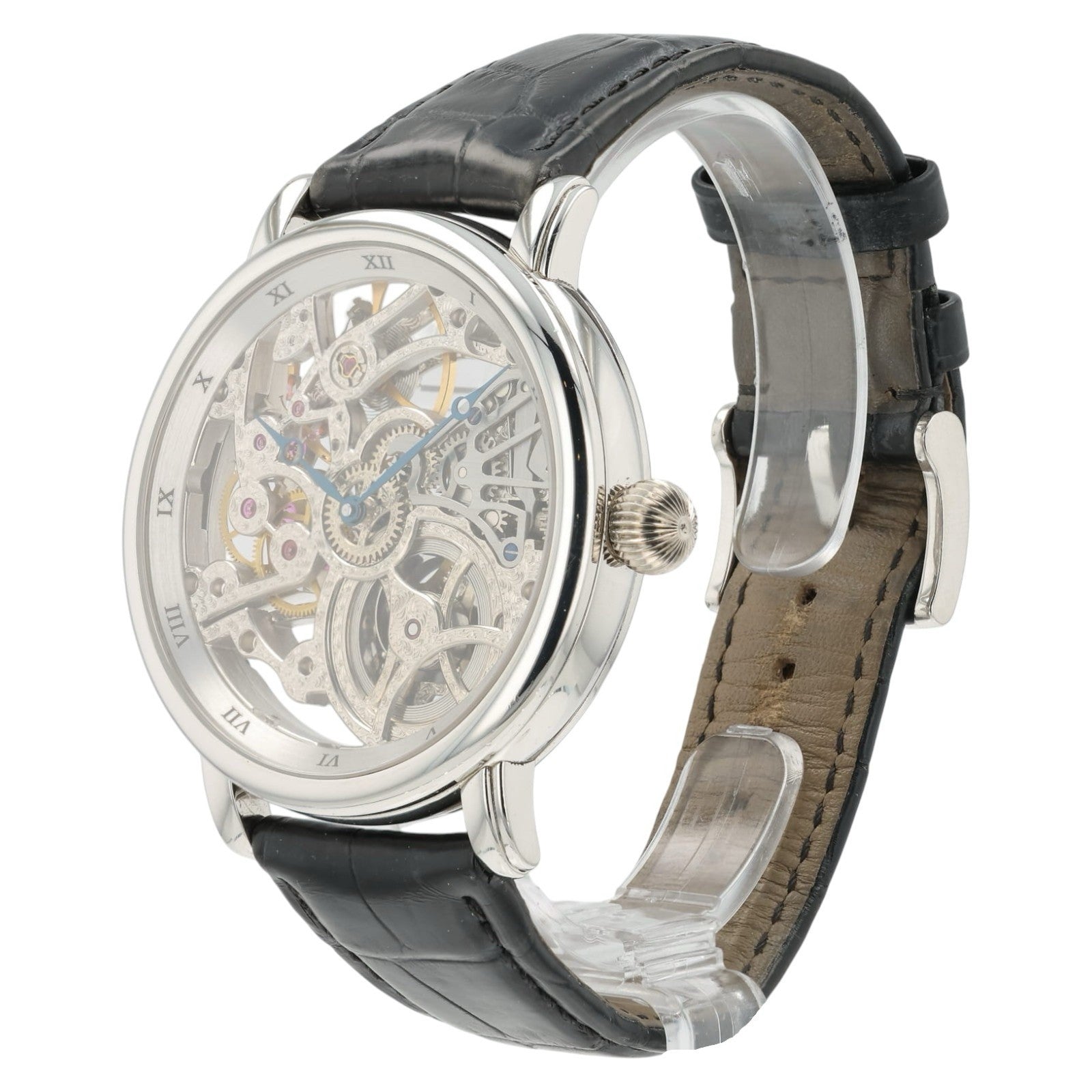 Ulysse Nardin Maxi Skeleton Dial Platinum 44.5mm Manual Wind Men’s Watch 309-30
