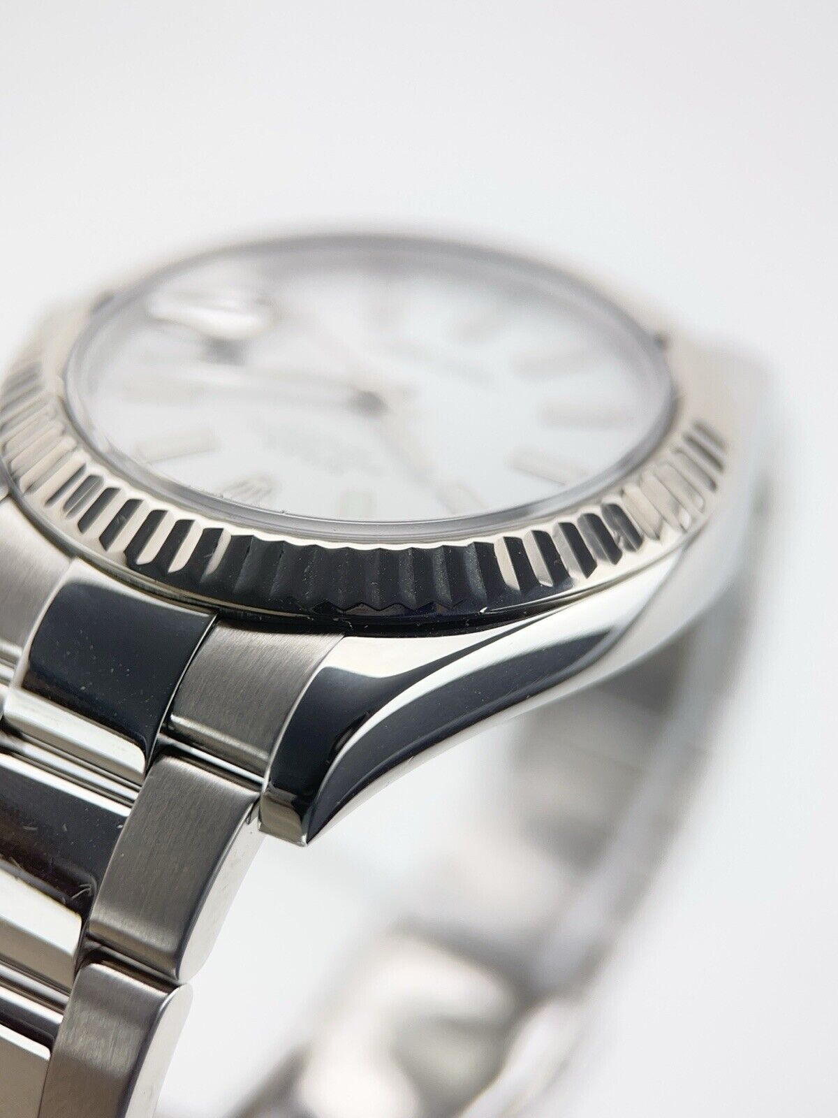 Rolex Datejust II Stainless Steel White Dial 41mm Men's Automatic Watch 116334