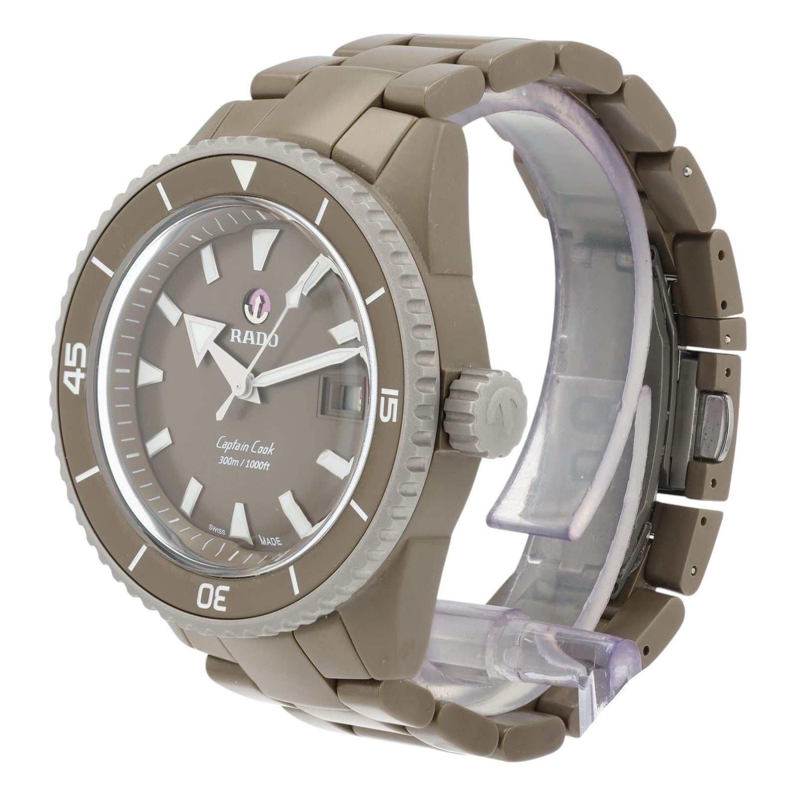Rado Captain Cook Ceramic 43mm Automatic Movement Men’s Watch 763.6130.3