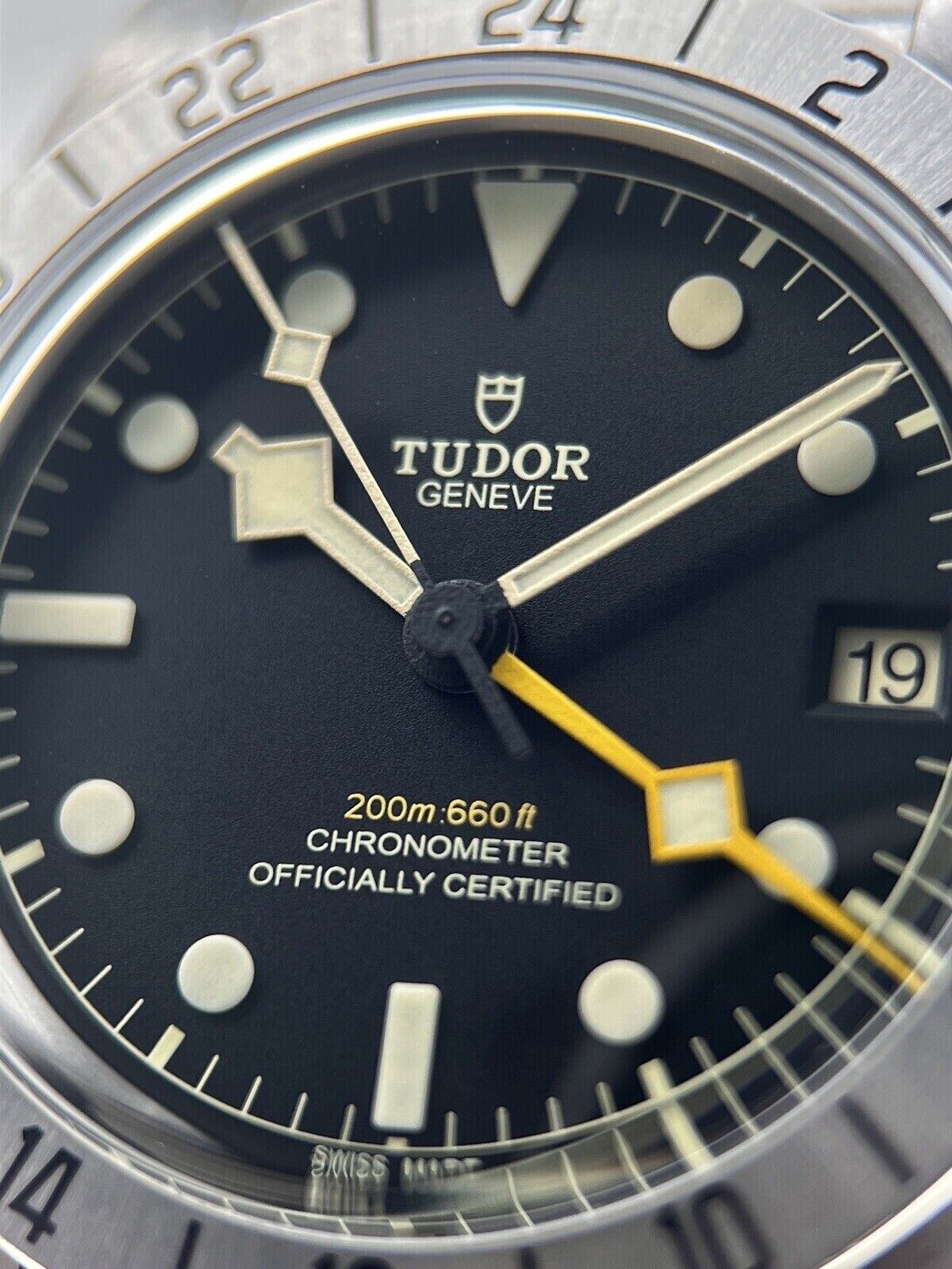 TUDOR Black Bay Pro Stainless Men's Black Dial Watch 79470-0001 B/P