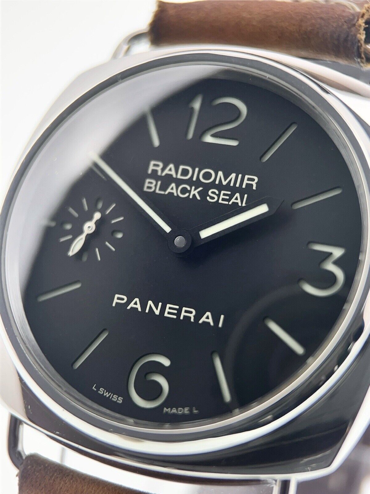 Panerai Radiomir Black Seal Steel Black Dial 44mm Manual Wind Men’s PAM00183