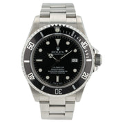 Rolex Sea-Dweller Black Dial Stainless Steel 40mm Automatic Men's Watch 16600