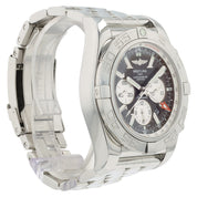 Breitling Chronograph GMT Black Dial Stainless Steel 47mm Automatic Mens AB0410