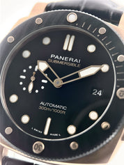 Panerai Luminor Submersible 44mm Automatic 18K Gold OroCarbon PAM01070 Watch