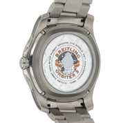 Breitling Aerospace Orange Dial Titanium 43mm Quartz Movement Mens Watch EB7010