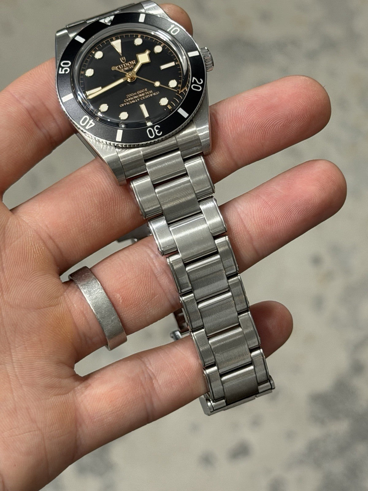 Tudor Black Bay 54 Black Dial Stainless Steel 37mm Auto Mens Watch 79000N