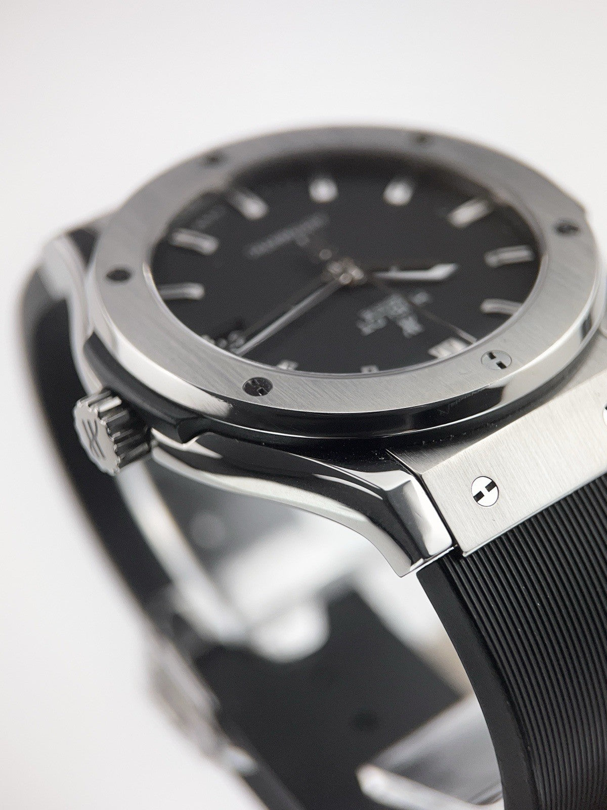 Hublot Classic Fusion Titanium Black Dial 45mm Automatic Mens 511.NX.1170.RX