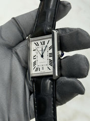 Cartier Tank Solo XL Stainless Steel 31mm Automatic Roman Mens Watch W5200028