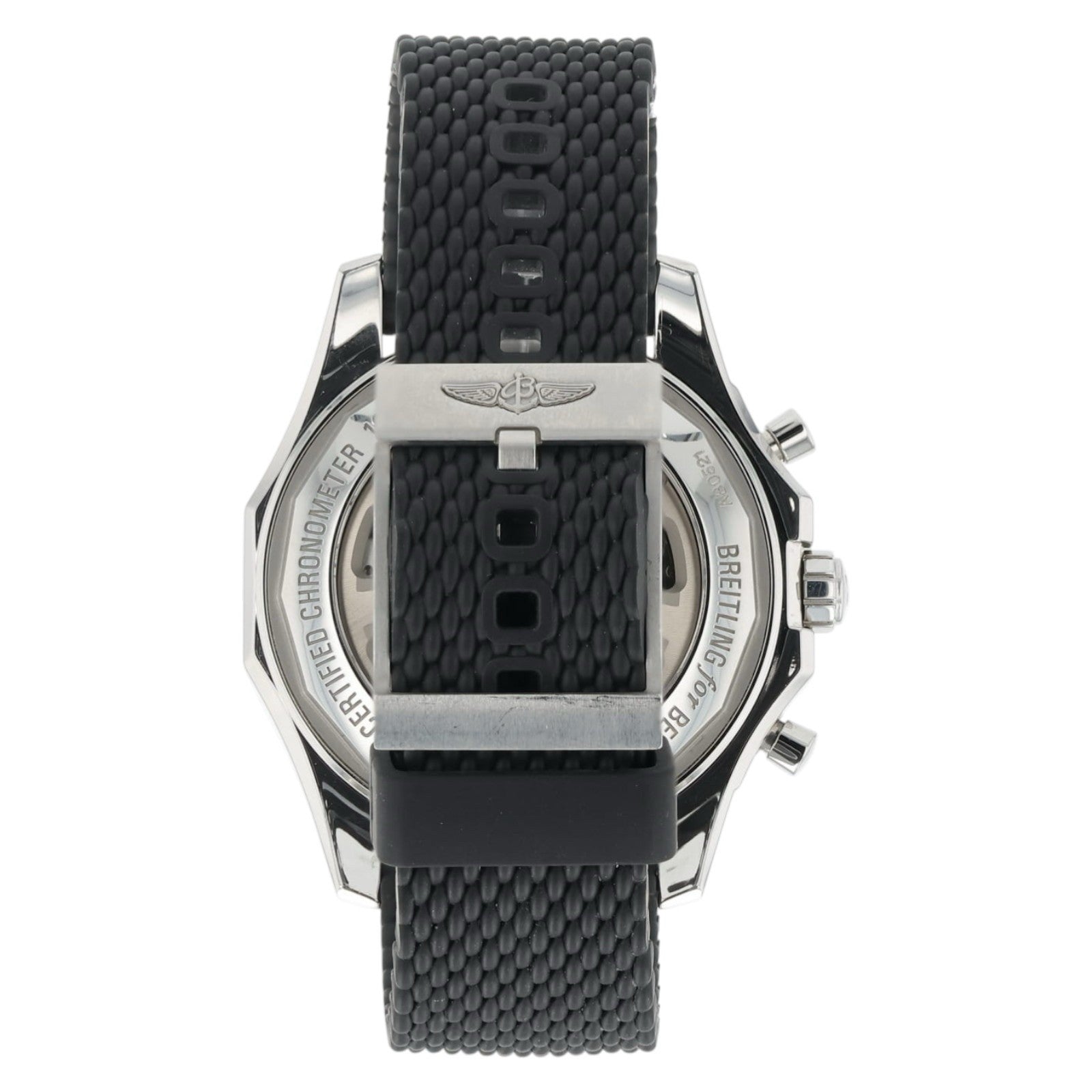 Breitling Bentley White Dial Stainless Steel 49mm Automatic Men’s Watch AB0521