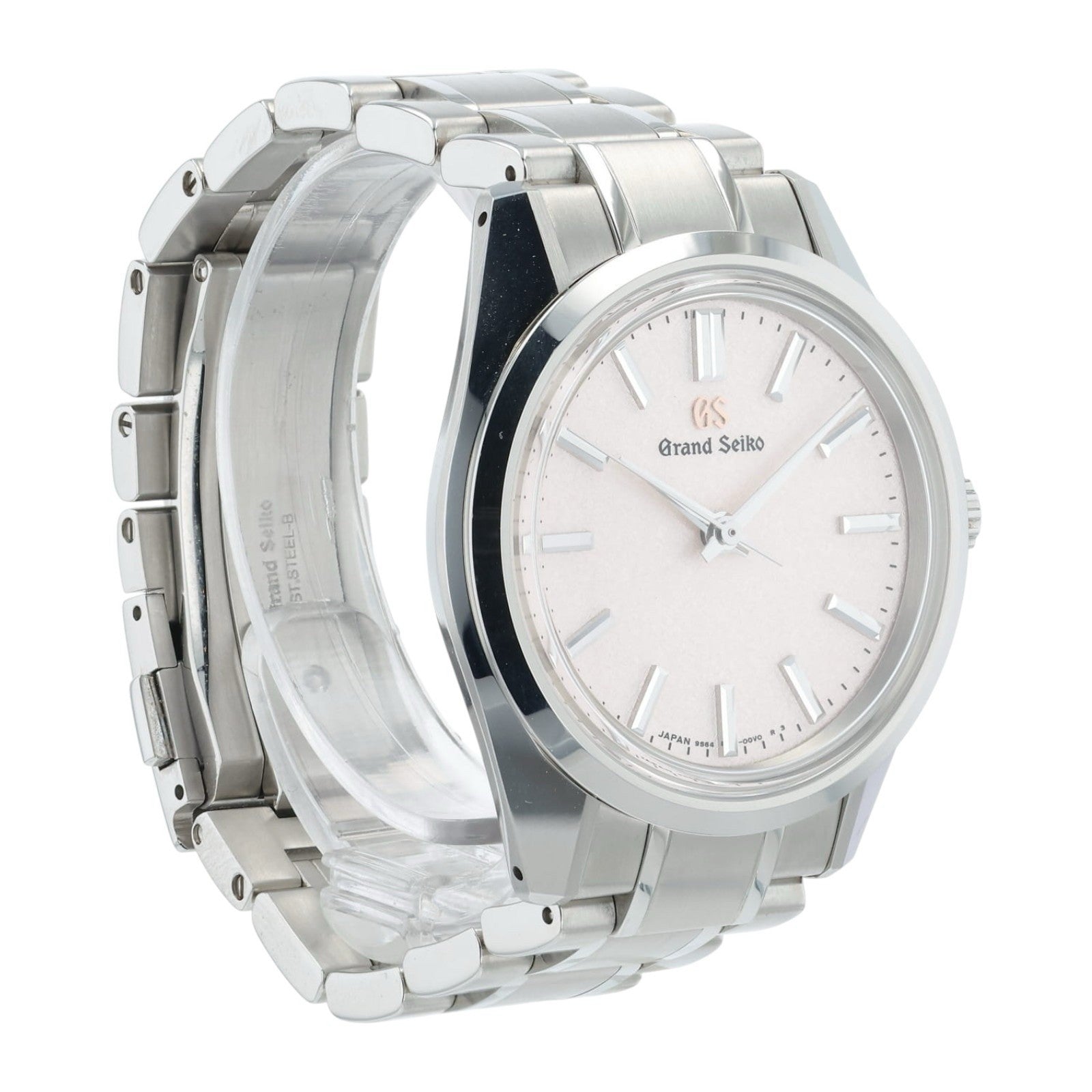 2022 Grand Seiko Heritage 44GS Sakura Pink SBGW289 Manual Wind Wristwatch