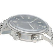 IWC Aquatimer Vintage Stainless Steel Black Dial 37mm Automatic Watch 1812 AD