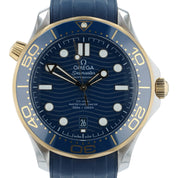 Omega Seamaster Diver Blue Dial Gold & Steel 42mm Automatic 210.22.42.20.03.001