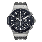 Hublot Big Bang Aero Black Skeleton Steel Automatic Mens Watch 311.SM.1170.GR