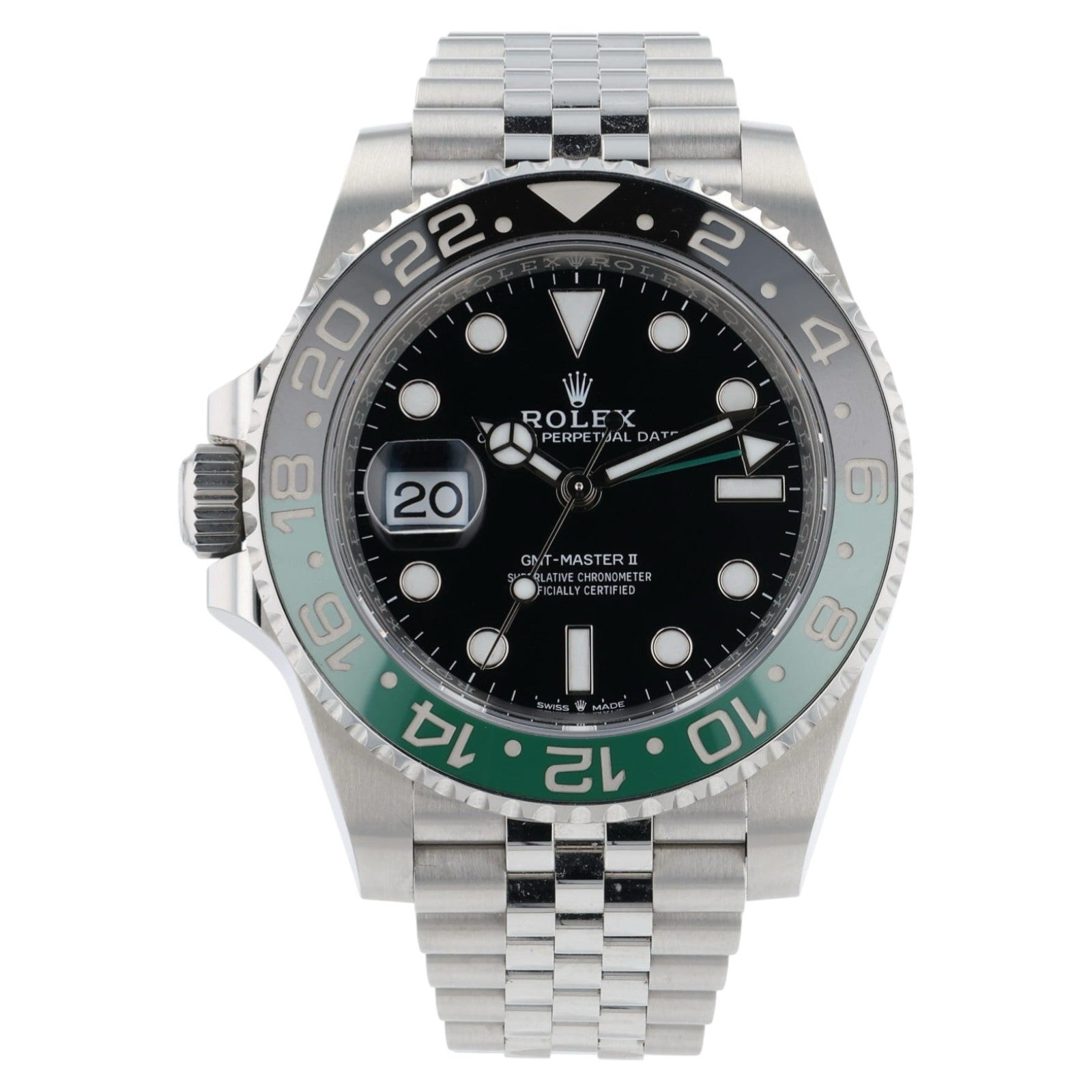 Rolex GMT Master II “Sprite” Black Dial Stainless Steel 40mm Automatic 126720VTN