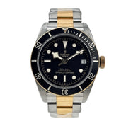 2021 TUDOR Heritage Black Bay S&G 79733N Date 2-Tone 18k Gold Automatic Watch