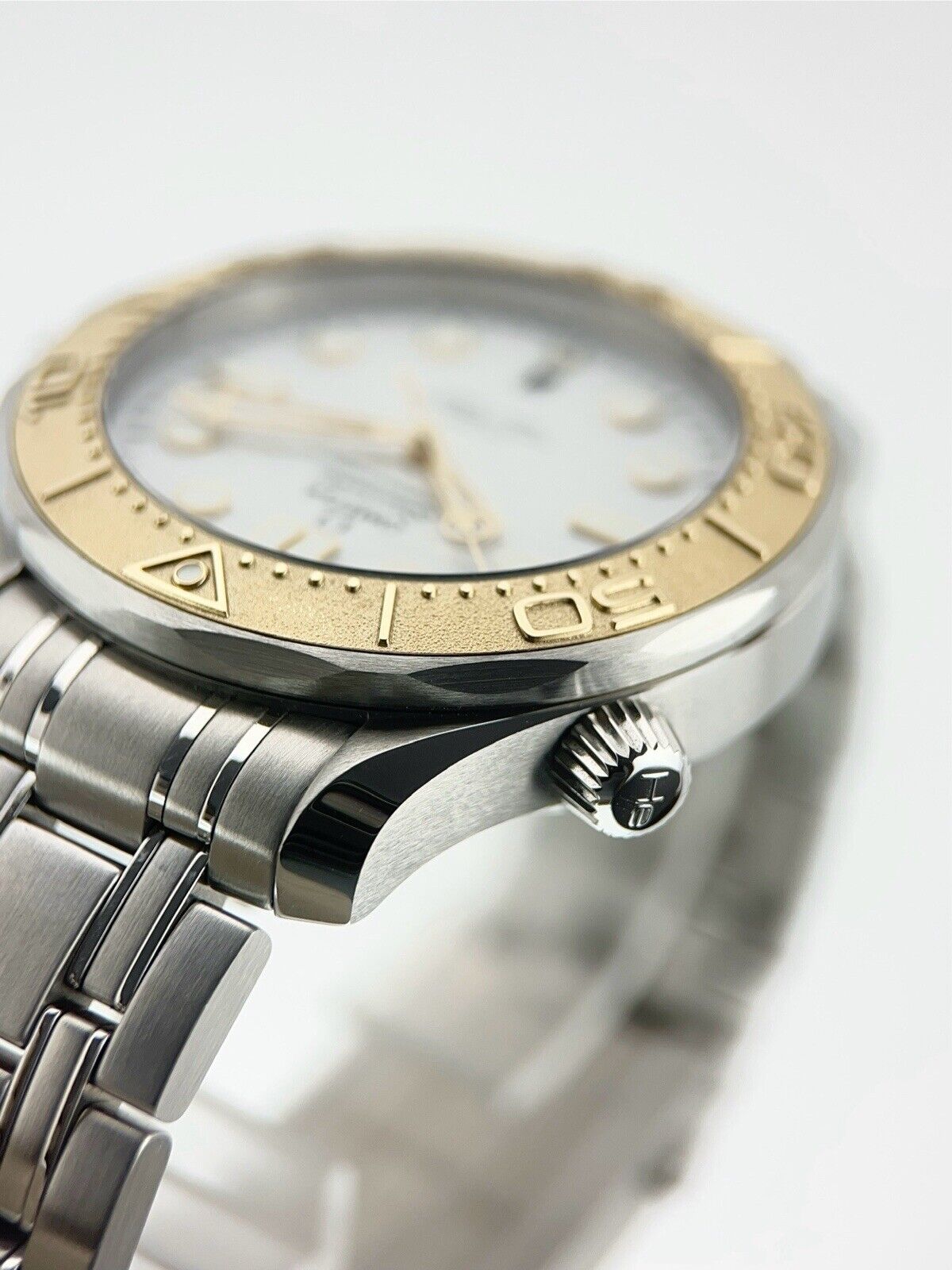 Omega Seamaster Paris Olympics Gold & Steel White Dial 42mm 522.21.42.20.04.001