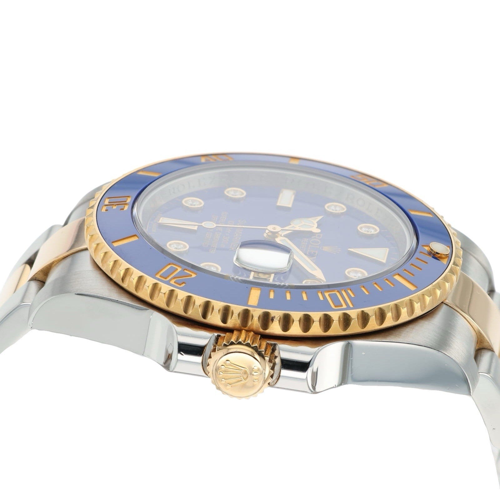 Rolex Submariner Date Steel & Gold Blue Dial 40mm Automatic Men’s Watch 116613