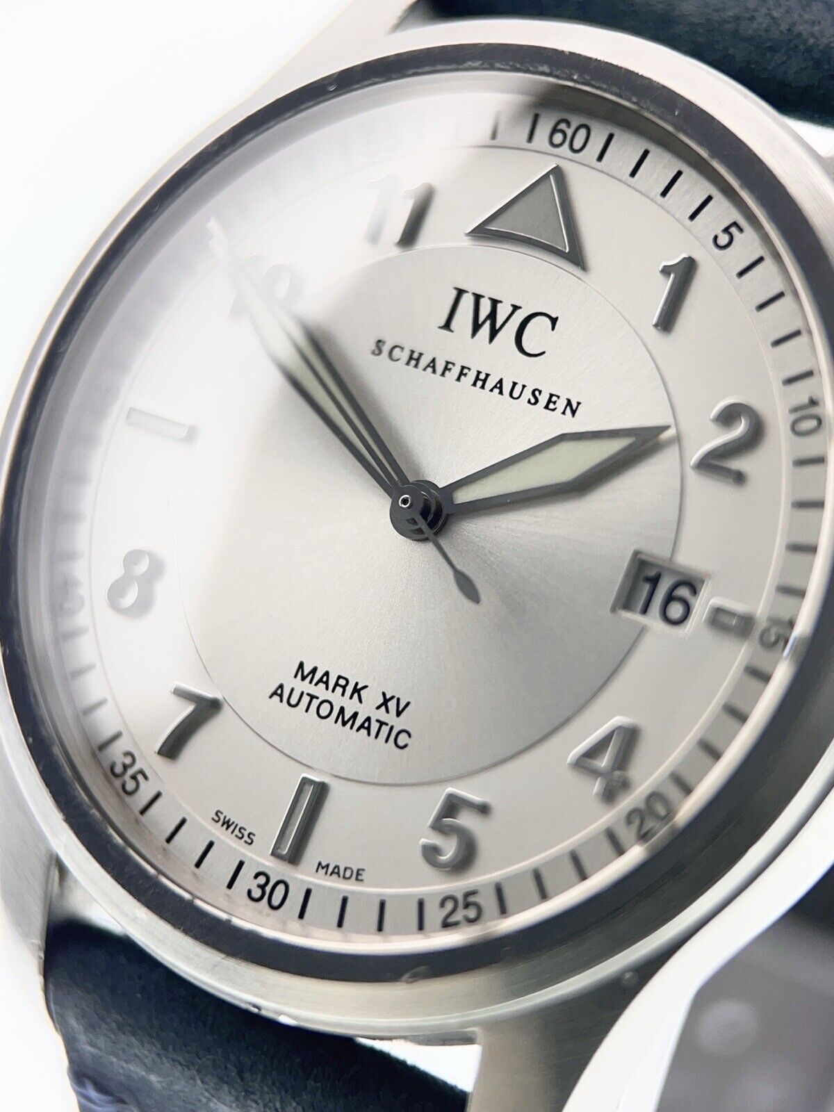 IWC Pilot Mark Stainless Steel Silver Color Dial 38mm Automatic Men’s IW325313